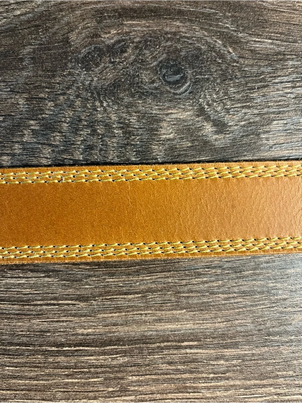 Wrangler Genuine Leather Belt Brown Tan Western Workwear Unworn